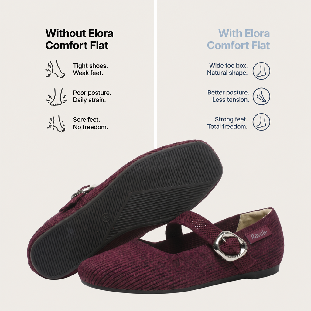 WideStep™ Elora Comfort Flat