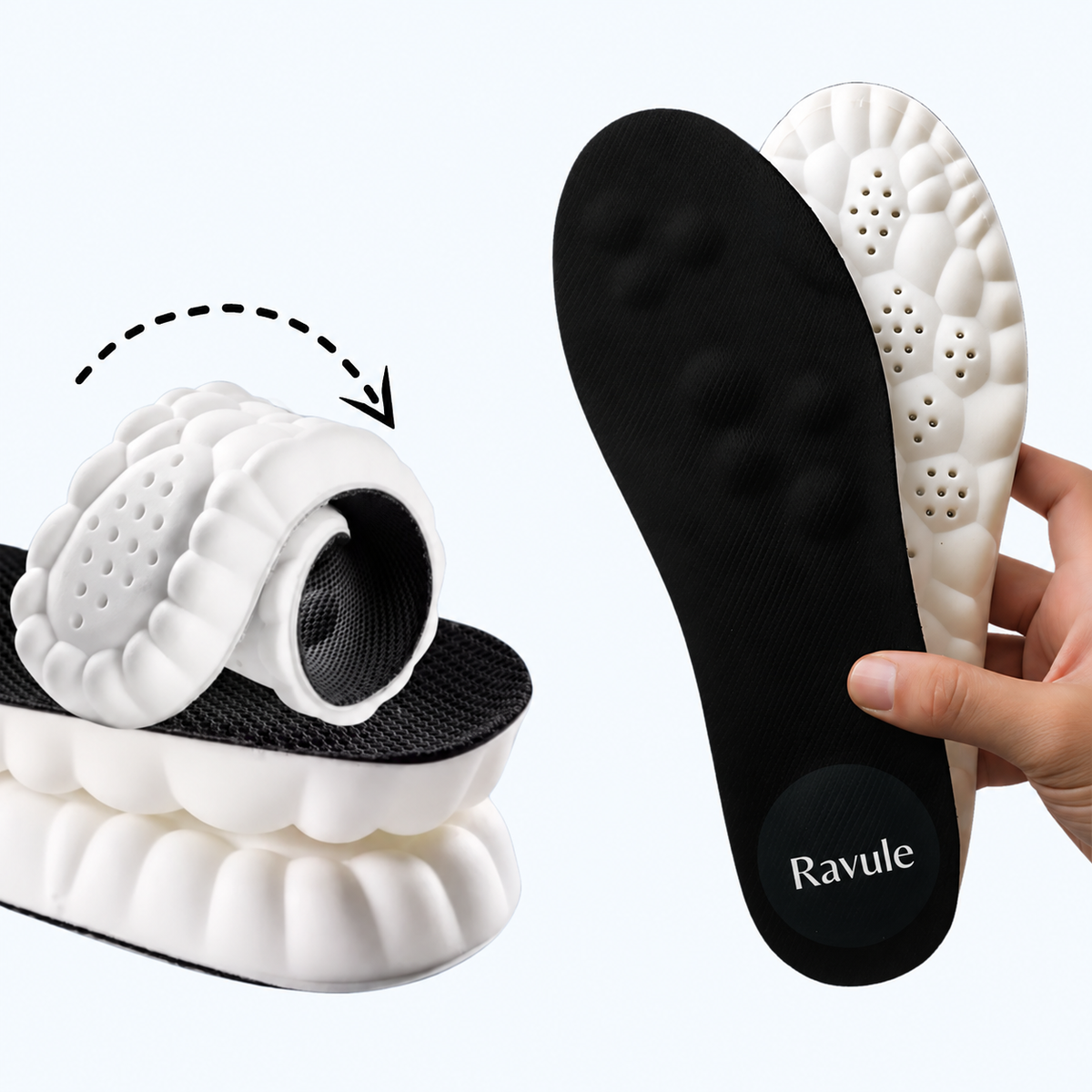 2 Pairs of WideStep Orthopedic Comfort Insoles