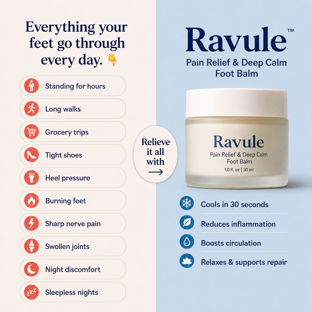 WideStep Foot Pain Relief Balm